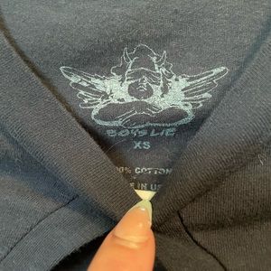 BOYS LIE CROPPED TEE